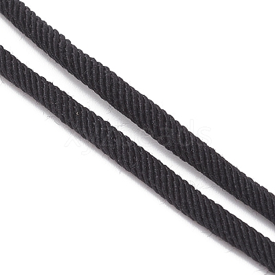 3Pcs 3 Colors 3MM Nylon Braided Cord Necklace Making AJEW-JB01470-1