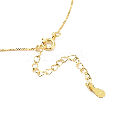 925 Sterling Silver Chain Necklace NJEW-A011-03A-G-1