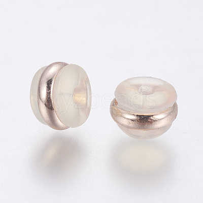 Silicone Ear Nuts SIL-F001-02RG-1