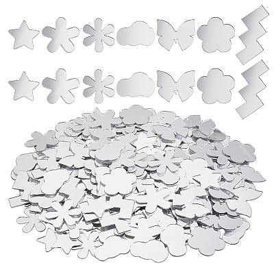 210 7 Styles Self Adhesive Acrylic Cabochons DIY-PH0023-16A-1