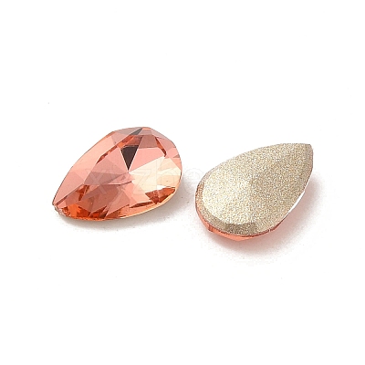 Glass Rhinestone Cabochons RGLA-P037-11A-D262-1