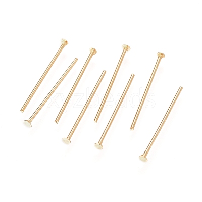 304 Stainless Steel Flat Head Pins STAS-L238-006H-G-1