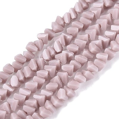 Opaque Glass Beads Strands GLAA-N019-3mm-11-1