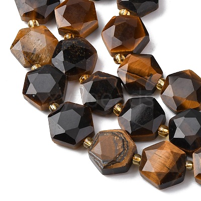 Natural Tiger Eye Beads Strands G-H344-A02-01-1