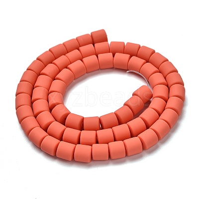 Handmade Polymer Clay Bead Strands X-CLAY-ZX006-01-37-1