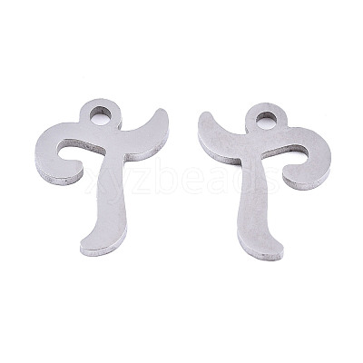 Non-Tarnish 201 Stainless Steel Charms STAS-T044-217P-T-1