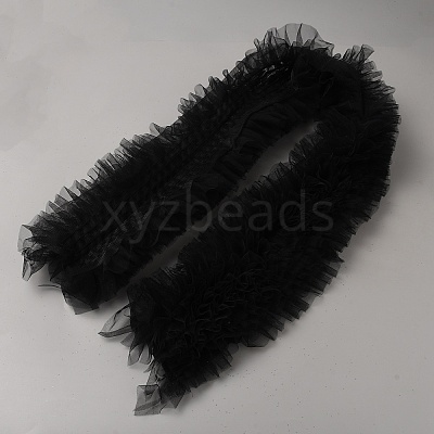 7-Layer Polyester Pleated Lace Trim OCOR-WH20006-03B-03-1