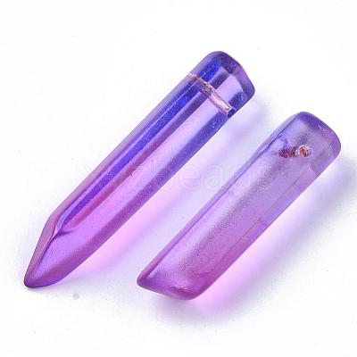 Two Tone Glass Beads GLAA-S167-13C-1