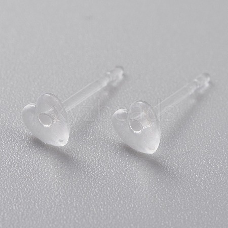Eco-Friendly Plastic Stud Earrings EJEW-H120-03A-01-1
