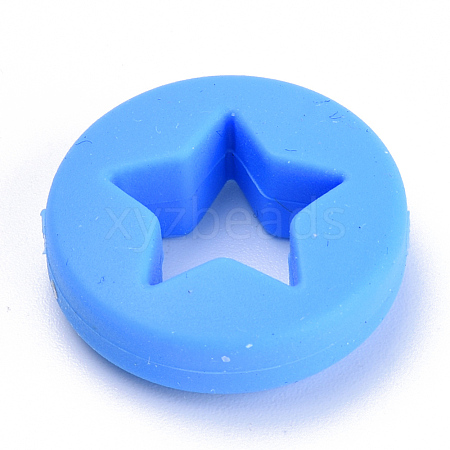 Food Grade Eco-Friendly Silicone Focal Beads SIL-T040-05-1