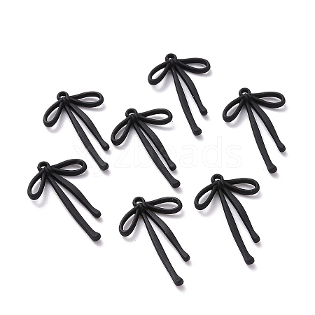 Spray Painted Alloy Pendants X-FIND-G030-10-1
