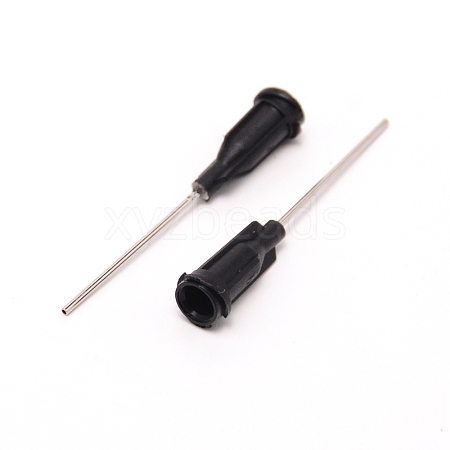 Plastic Fluid Precision Blunt Needle Dispense Tips TOOL-WH0140-18D-1