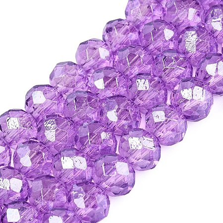 Baking Paint Glass Beads Strands EGLA-Q120-C-A02-1