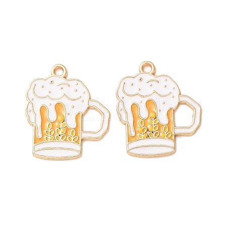 Alloy Enamel Pendants AL-CBA1DE9-01G-1