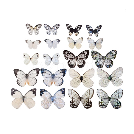 Butterfly Decorative Stickers Sets DIY-P079-B01-1