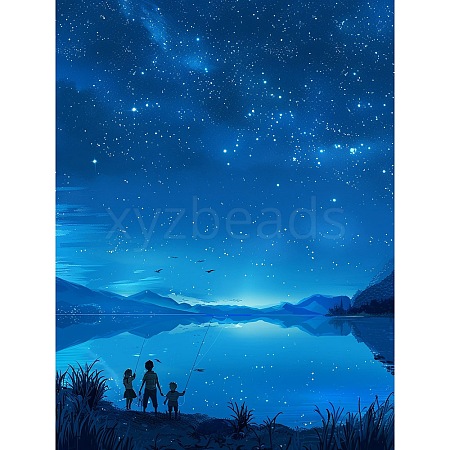 Starry Sky DIY Diamond Painting Kit PW-WGEE68B-03-1