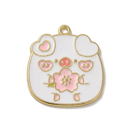 Aloy Enamel Pendants FIND-Z043-06B-1