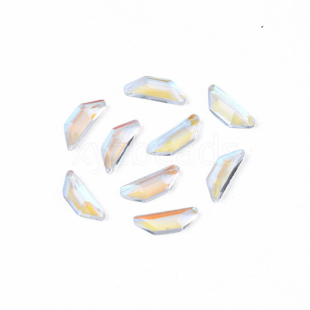 Glass Rhinestone Cabochons MRMJ-N027-033A-1