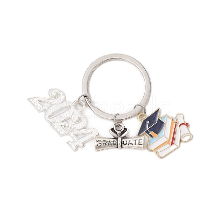 Alloy Enamel Keychains KEYC-JKC00784-1