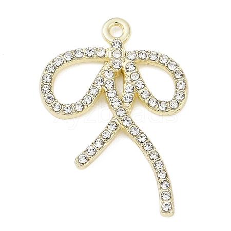 Alloy Rhinestone Pendants PALLOY-R151-51G-1