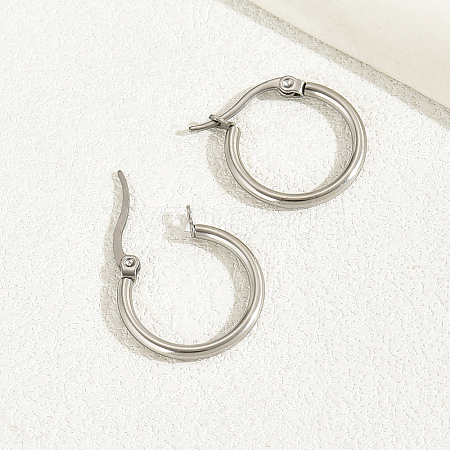 Simple and Elegant Minimalist Style NK Ear Hoop Earrings for Women EG2226-1