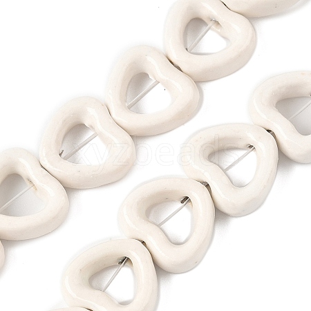 Handmade Porcelain Beads Strands PORC-Z002-01A-1