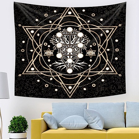 Polyester Wall Hanging Tapestry PW23102006035-1
