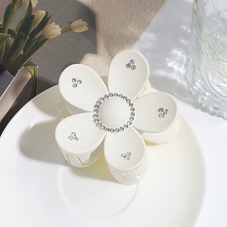 Flower Plastic Claw Hair Clips PW-WG1B1B4-02-1