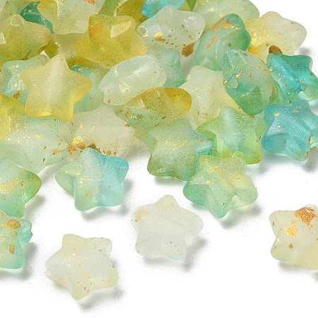 Gradient Color Transparent Acrylic Beads X1-OACR-M023-04C-1