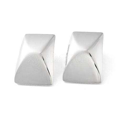 Non-Tarnish 304 Stainless Steel Stud Earring EJEW-H116-01D-P-1