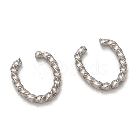 Non-Tarnish 304 Stainless Steel Jump Rings STAS-L256-010P-1