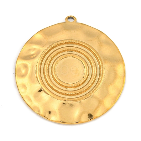 Ion Plating(IP) 304 Stainless Steel Pendants STAS-A099-09G-1