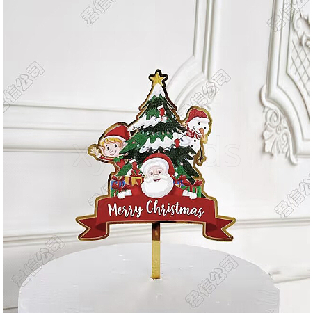 Acrylic Cake Toppers BAKE-PW0007-060B-1