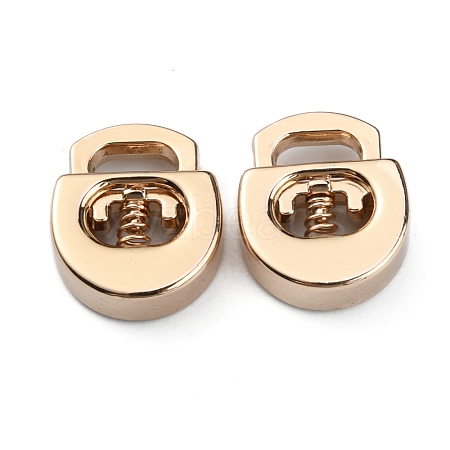 Alloy Spring Cord Locks FIND-WH0110-063G-1