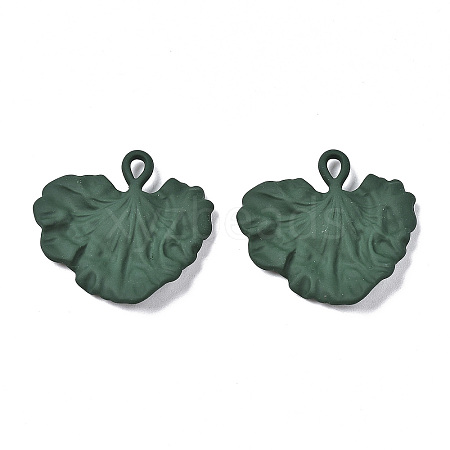 Spray Painted Alloy Pendants LS-PALLOY-T077-118B-RS-1