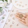 6Pcs 6 Styles Alloy Rhinestone Hair Accessories EJEW-WH20005-003G-3
