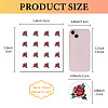 8 Sheets Plastic Waterproof Self-Adhesive Picture Stickers DIY-WH0428-079-2