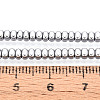 Electroplated Synthetic Non-magnetic Hematite Beads Strands X-G-T139-61A-4