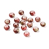 Opaque Spray Painted Glass Beads X1-GLAA-G118-01U-1