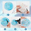 Olycraft 12 Sheets 3 Style Waterproof Ocean Theme PET Nail Art Stickers STIC-OC0001-05-4