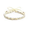 Nylon and Polyester Braided Cord Bracelet BJEW-JB07676-1