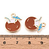 Beach Theme Alloy Enamel Pendants ENAM-T022-33C-3