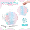 Holographic Paper Packing Bags with Handle CARB-WH0015-09-2