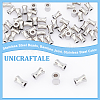 Unicraftale 50Pcs 303 Stainless Steel Beads STAS-UN0055-78-5