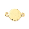 Brass with Enamel Connector Charms KK-G416-56G-02-2