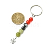 2Pcs Natural Gemstone Keychain KEYC-JKC01171-3