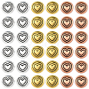 180Pcs 3 Colors Tibetan Style Alloy Beads FIND-PA0001-53-7