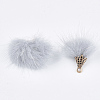 Faux Mink Fur Tassel Pendant Decorations X-FIND-S300-37I-2