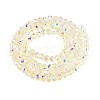 Transparent Glass Beads Strands EGLA-N016-6mm-05-2