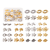 40Pcs 20 Styles 201 Stainless Steel Stud Earring Findings STAS-TA0001-91-21